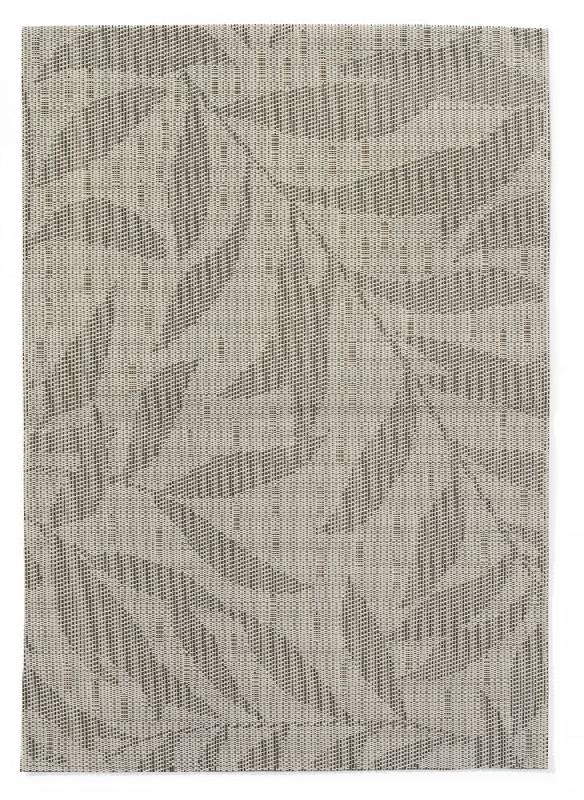 HENDI Set de table, feuilles - set, Gris clair, 6 u., 450x300mm - gris plastique 597910_0
