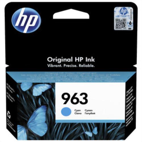 HP 963 - Cartouche d'encre cyan authentique (3JA23AE) pour HP OfficeJet Pro 9010 / 9020 series - Rendement 700 pages_0