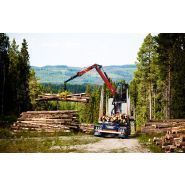 Loglift 108S - Grues forestières Hiab - Portée hydraulique de 7,9m à 10,1m - Capacité 11,0 tm_0