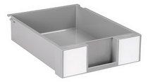 LOT DE 8 TIROIRS HAUTEUR 8,5 CM GRIS