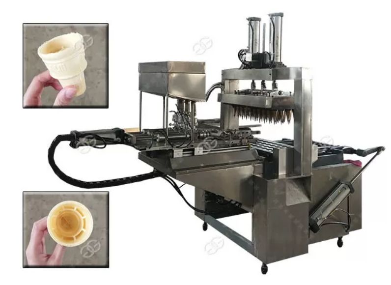 Machine de baker de cône d'acier inoxydable - henan gelgoog - capacité 2500-3000pcs/h_0