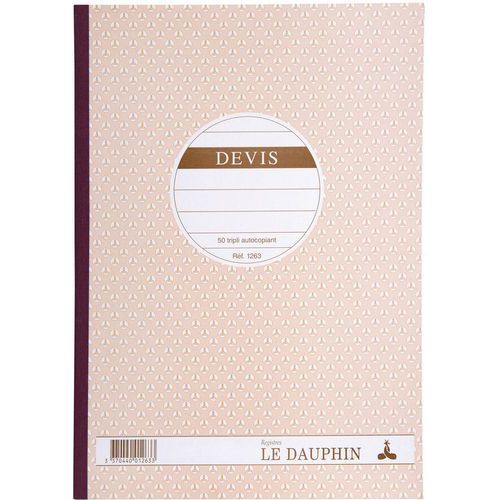 MANIFOLD DE DEVIS 50T A 297X210 MM - LE DAUPHIN