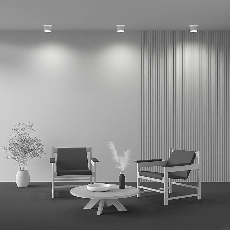 MAYTONI PLAFONNIER LED PLANET, BLANC Ø 12CM ALUMINIUM 3.000K
