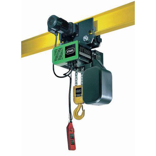 PALAN ÉLEC AVEC CHARIOT ÉLEC 2 BRINS 2 VITESSES 1000 KG - STAHL CRANE SYSTEMS