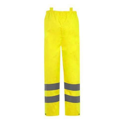 PANTALON DE PLUIE EVERGLADE JAUNE FLUOSRECENT L - T2S