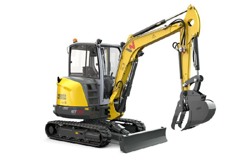 Pelle sur chenilles Wacker Neuson ET35 - 18,2 kW - profondeur de fouille 3 497 mm - poids 3,553 à 4,753 kg_0