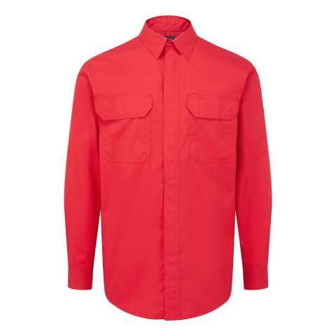 PORTWEST FR69 CHEMISE BIZFLAME PLUS ROUGE - TAILLE XL