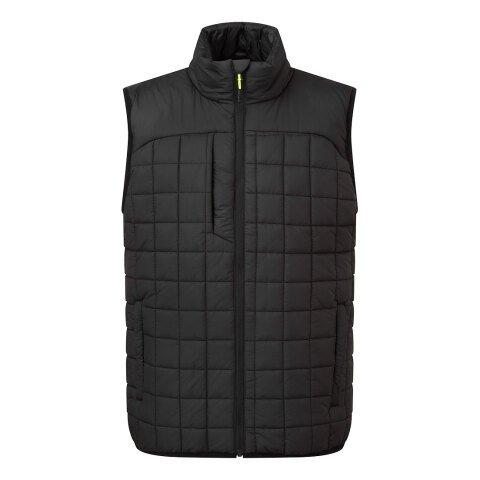 PORTWEST PW339 BODYWARMER À CHICANES CARRÉES PW3 NOIR - TAILLE XS