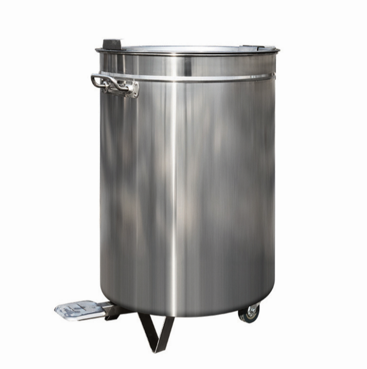 Poubelle ronde professionnelle 80L - AD5904 - Diamètre 450mm x Hauteur 630mm_0