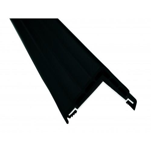 PROTECTION D'ANGLE - ALVÉOLÉE - SUR ALU - 80X80 - NOIR - ANGL’ISOL WATTELEZ