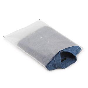 SACHET PAPIER CRISTAL À FERMETURE ADHÉSIVE 35X50 CM