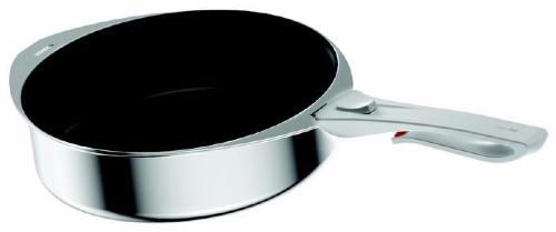 Sauteuse amovible 24 cm avec couvercle - anti-adhésive - Ora Ito 3 Ply Aubecq_0