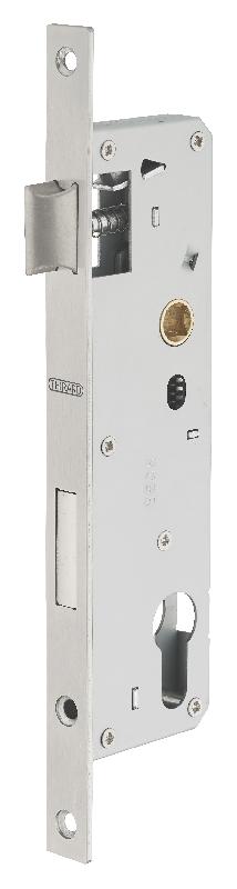 Serrure encastrable pour porte d'entrée - A35 EA85mm T16 - Coffre acier - Marque THIRARD_0