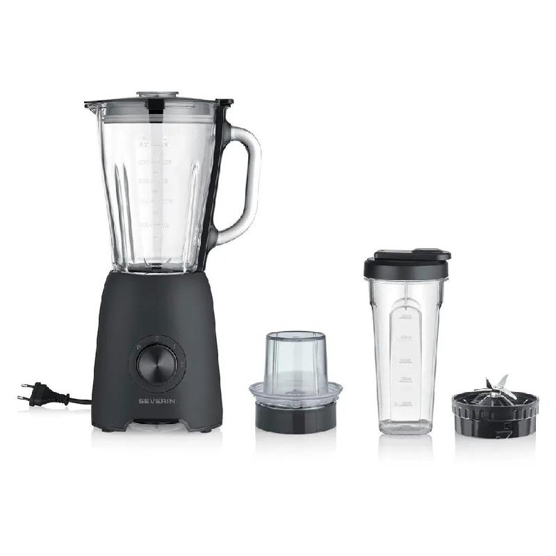 SEVERIN Blender 2en1 1.5l 600w SM3724 - noir 4008146049415_0