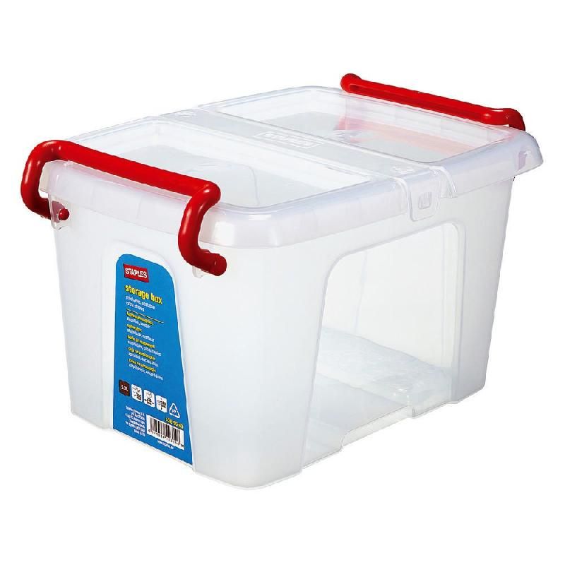 STAPLES BOÎTE DE RANGEMENT CEP - 6,3 L