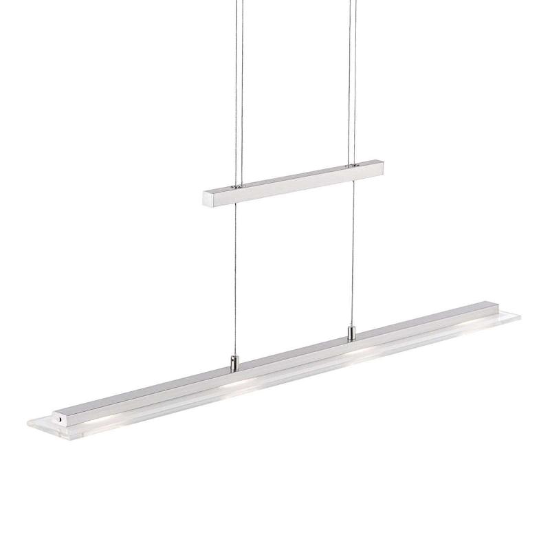 FISCHER & HONSEL SUSPENSION LED TENSO, NICKEL, 64 CM, MÉTAL, CCT, VARIATEUR D\'INTENSITÉ VARIABLE