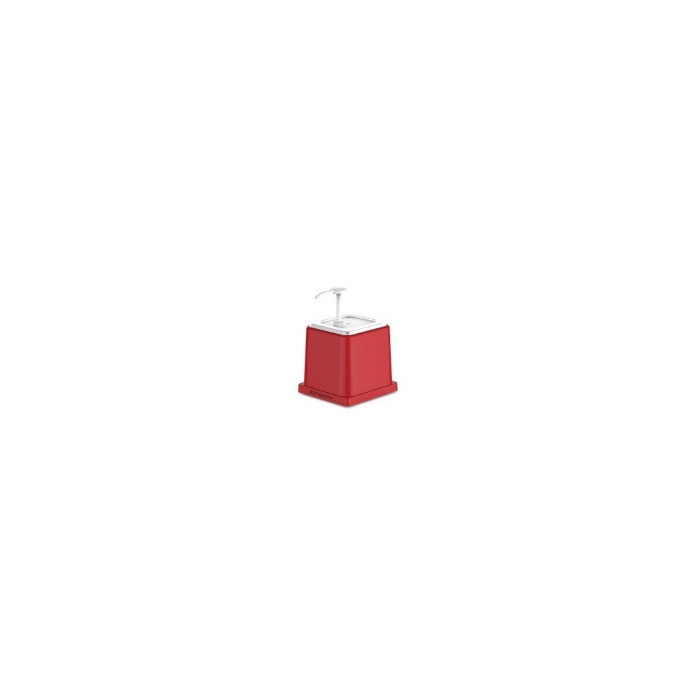 T224 - Distributeur de ketchup en polypropylène - 2 litres - Dimensions 210 x 220 x 210 mm_0