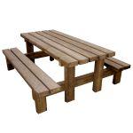 TABLE PIQUE NIQUE BOIS ALPES