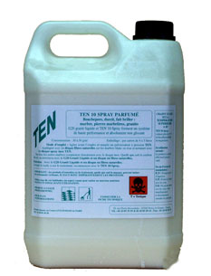 Ten 10 spray pour cristallisation marbre pierres marbrieres granito 5l_0