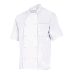 Veste de cuisine manches courtes VELILLA blanc T.54 Velilla - 54 blanc polyester 432-54_0