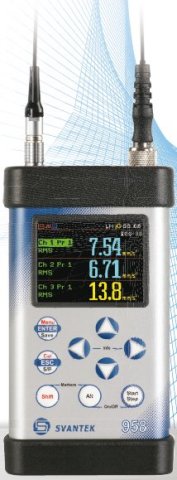 Analyseur de vibrations et de bruit portatif de Classe 1 - 4 voies - SVAN 958A avec fonctionnalités avancées_0