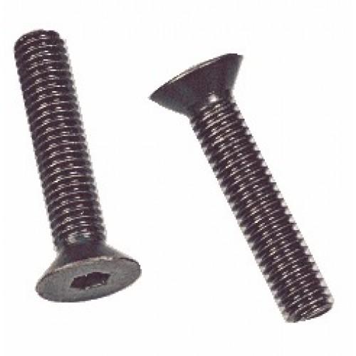 VIS À MÉTAUX ACIER BRUT - TÊTE FRAISÉE - 4X16 MM - 100 PIÈCES VOLVIS