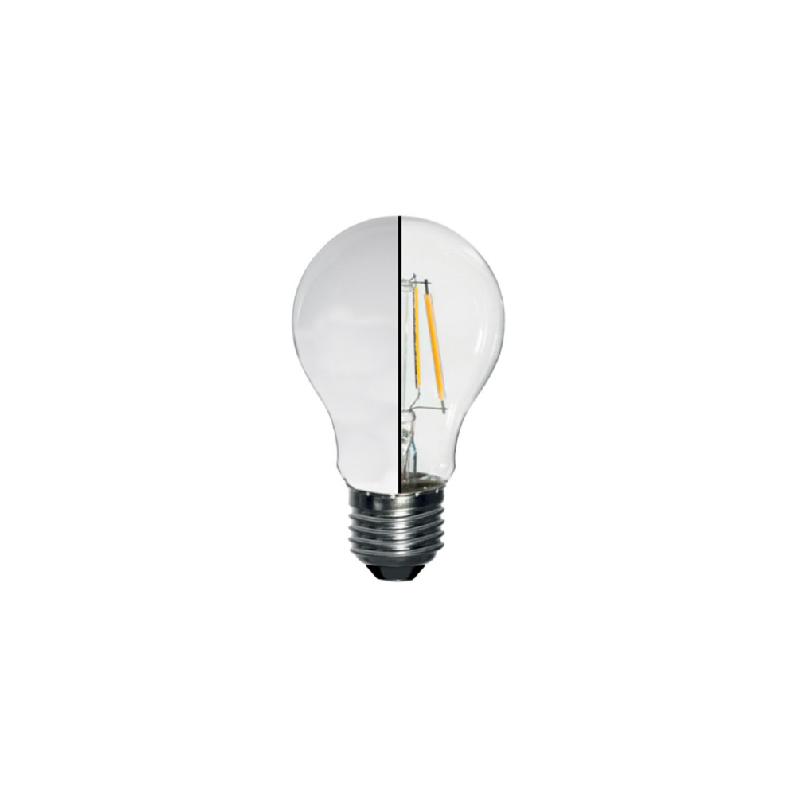 Ampoule LED-S19 filament opaque A60 E27 - 7W - 360° - 2 700K - 810lm - Lot de 3 pièces_0