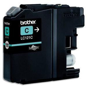 Brother cartouche jet d'encre cyan lc121c_0