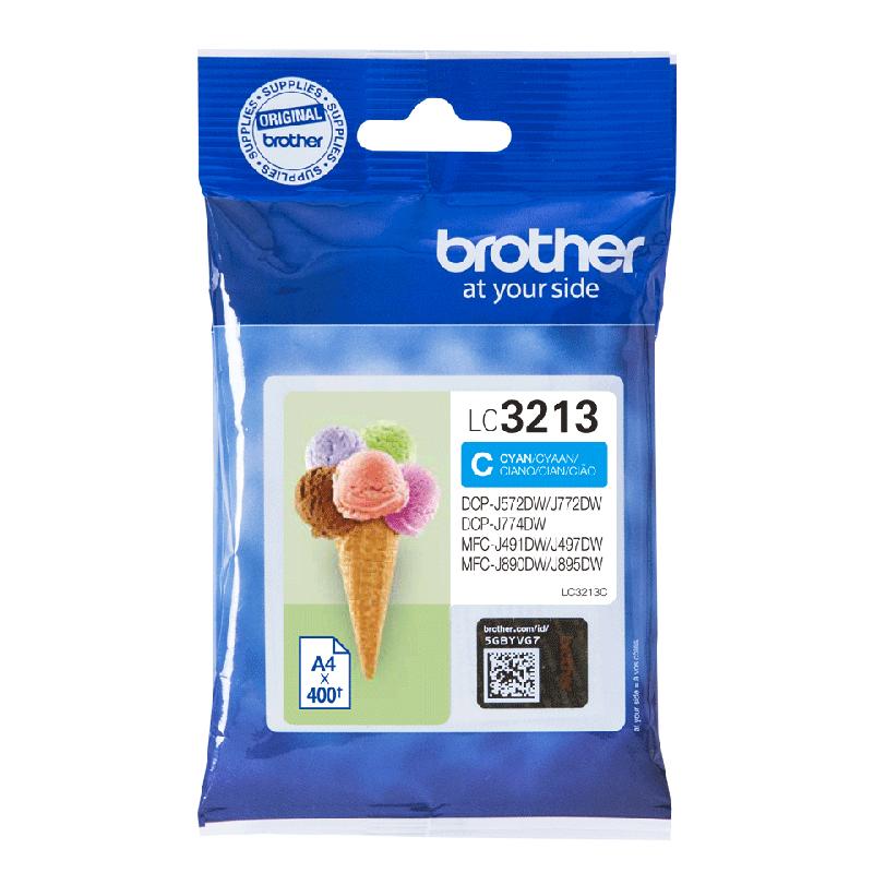 Brother LC3213C - Cartouche d'encre originale - cyan_0