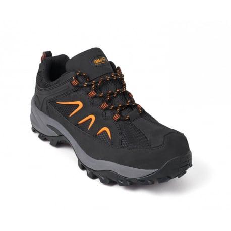 Chaussures de sécurité basses Hiker Noir Gaston Mille - HIBN3 - Ultra légères et sans métal_0