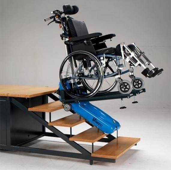 Chenillette monte-escalier électrique PTR pour fauteuils roulants