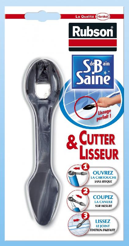 Cutter lisseur pour joint silicone de salle de bains, RUBSON_0