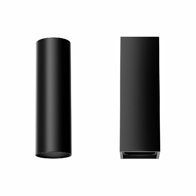 Nano Pulsar R Surface Noir mat - Spot LED encastré ou en saillie 3,5 W, faisceau de 30°, design minimaliste - Beneito & Faure - noir 8436004393350_0