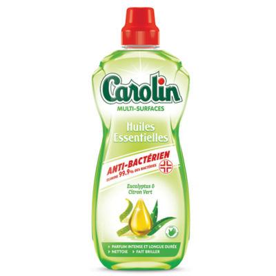 Nettoyant multi-usages antibactérien parfumé Carolin citron vert 1 L_0
