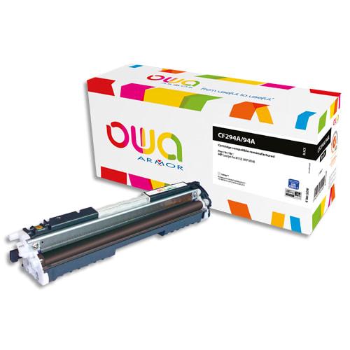 Toner compatible OWA CF294A - Noir - Pour HP LaserJet Pro M118, M148, M149 - 1200 pages - Certifications écoresponsables_0