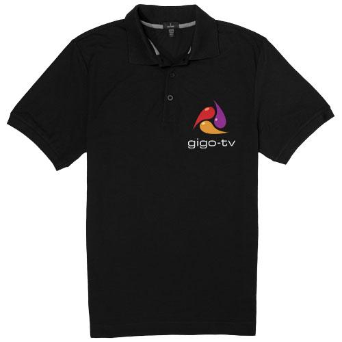 Polo manches courtes pour homme Crandall - Lavable à 60°C, protection UV UPF 40+, norme ISO 15797_0