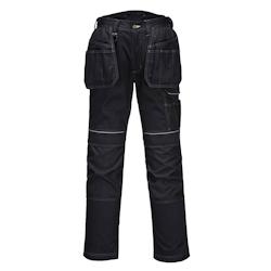 Portwest - Pantalon de travail Stretch holster avec poches porte-outils PW3 Noir Taille 58 - 46 noir PW305BKR46_0