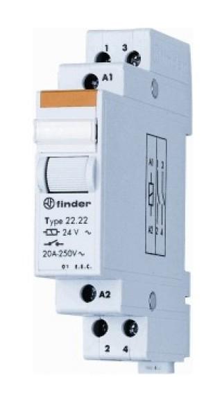 Finder industrie ceinturon relais 230 V AC 2 Changeur 8 a 48.52.8.230.0060 