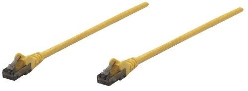 Câble RJ-45 INTELLINET 342346 - Cat6 - 1m - Connecteurs plaqués or - Couleur jaune_0