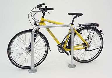 Apvetru -  appui-vélos - norcor - 2 anneaux intégrés d’attache du cadenas_0