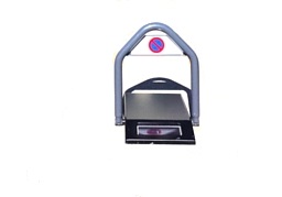 Barrière de parking solaire