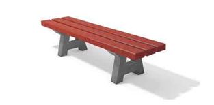 Banc pour enfants CANETTI - sans dossier - pieds monobloc - longueur 150 cm - ADS Equipements Eurl_1