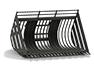 Benne à betterave BB 240 - largeur 2,40m - capacité 2427L - écartement 80mm - bords doux_0