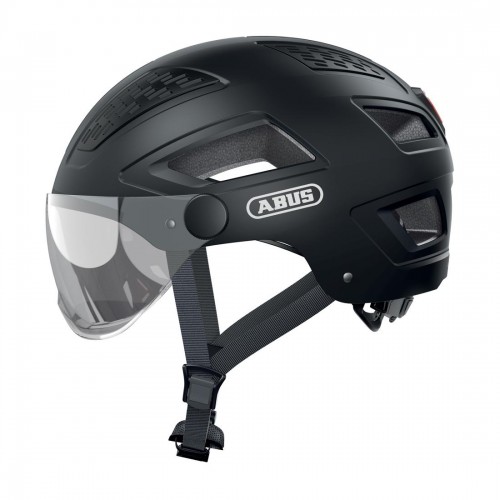 CASQUE DE VÉLO ADULTE - CASQUE URBAIN - HYBAN 2.0 - ACE VELVET BLACK - M ABUS