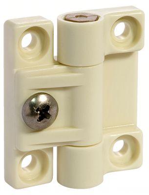 CHARNIERE A FRICTION REGLABLE, ACETAL - BLANC (37-04)_0