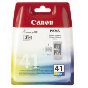 Cartouche d'encre couleur Canon CL41 - Jet d'encre - Compatible Pixma IP et MP séries_0