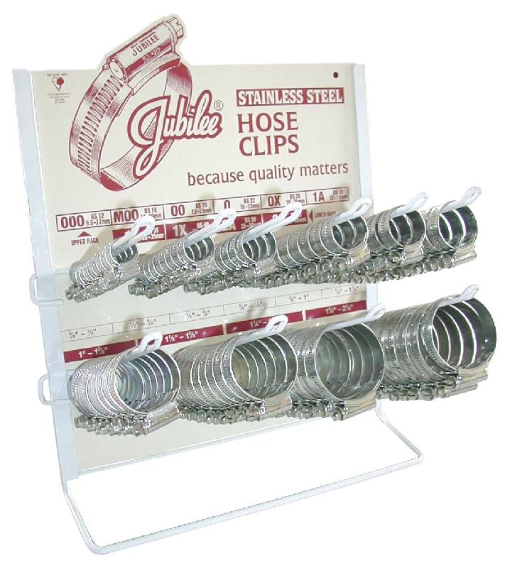 Colliers de serrage inoxydables 100pcs Jubilee JUCD100RVS_0