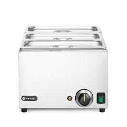 Hendi Bain-marie complet avec 3xGN1/3 cuve avec couvercle et 1000W en inox - 238967_0