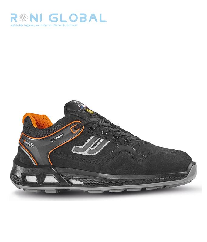 Chaussure basse de sécurité antistatique S3 CI SRC ESD - Jalspring Jallatte - norme EN ISO 20345:2011 - cuir nubuck hydrofuge_0