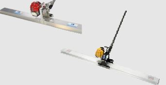 Règle surfaceuse vibrante - Beton Trowel - Puissance : 1 CV - LG 2m ou 3m_0